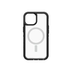 OtterBox Defender Series XT - ProPack Packaging baksidedeksel for mobiltelefon - robust - MagSafe-samsvar - polykarbonat, syntetisk gummi, 50 % resirkulert plast - svart krystall - for Apple iPhone 14