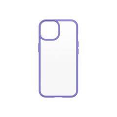 OtterBox React Series - ProPack Packaging baksidedeksel for mobiltelefon - antimikrobielt - polykarbonat, TPE - purplexing - for Apple iPhone 14