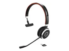 Jabra Evolve 65 SE UC Mono - Hodesett - on-ear Bluetooth - trådløs - USB - for Jabra Evolve; LINK 380a MS