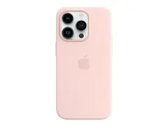Apple - Baksidedeksel for mobiltelefon - med MagSafe silikon - krittrosa - for iPhone 14 Pro