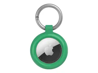 OtterBox Sleek - Eske for airtag - polykarbonat, syntetisk gummi green juice (green) - for Apple AirTag