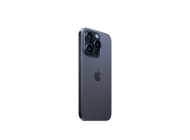 Apple iPhone 15 Pro 128GB Blue Titanium Telenor, 24 mnd garanti