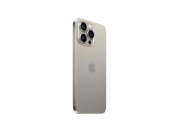 Apple iPhone 15 Pro Max 256GB Natural Titanium, Telenor, 24 mnd garanti
