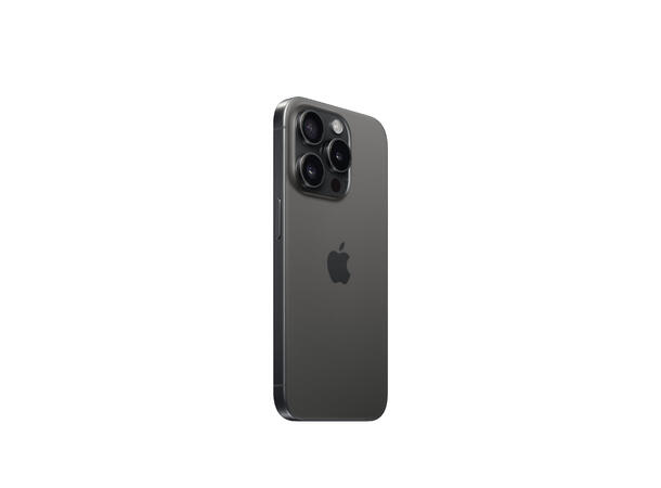 Apple iPhone 15 Pro 128GB Black Titanium Telenor, 24 mnd garanti