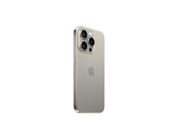 Apple iPhone 15 Pro 128GB Natural Titanium, Telenor, 24 mnd garanti