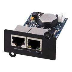 PowerWalker SNMP Card 2 - Adapter for fjernstyrt administrasjon 100Mb LAN - 100Base-TX - for PowerWalker VI 1000 RLP, VI 2000 RLP, VI 3000 RLP