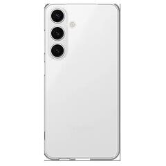 KEY Lofoten - Baksidedeksel for mobiltelefon bløt termoplastpolyuretan (TPU) - gjennomsiktig - for Samsung Galaxy S24