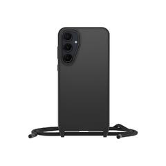 OtterBox React Series - Baksidedeksel for mobiltelefon halskjede - svart - for Samsung Galaxy A55