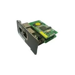 PowerWalker Mini NMC Card - Adapter for fjernstyrt administrasjon 10/100 Ethernet - svart