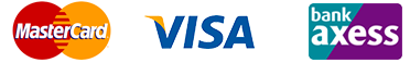 MasterCard, Visa, BankAxess