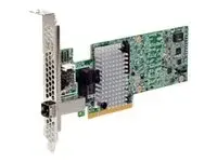 Broadcom MegaRAID SAS 9380-4i4e - Diskkontroller 4 Kanal - SATA / SAS 12Gb/s - lav profil - RAID RAID 0, 1, 5, 6, 10, 50, JBOD, 60 - PCIe 3.0 x8