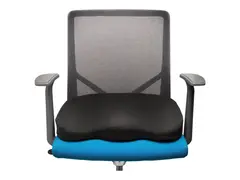 Kensington Ergonomic Memory Foam Seat Cushion Seat rest - svart
