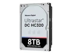 WD Ultrastar DC HC310 HUS728T8TALN6L4 Harddisk - 8 TB - intern - 3.5" - SATA 6Gb/s - 7200 rpm - buffer: 256 MB