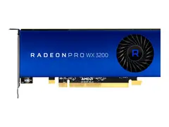 AMD Radeon Pro WX 3200 - Grafikkort - Radeon Pro WX 3200 4 GB GDDR5 - PCIe 3.0 x16 lav profil - 4 x Mini DisplayPort