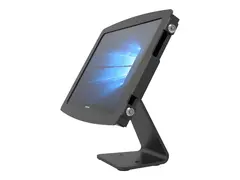 Compulocks Space 360 Surface Pro 7 / Galaxy TabPro S Counter Top Kiosk Black Stativ - for nettbrett - låsbar - stål, høyverdig aluminium - svart - skranketopp - for Microsoft Surface Pro, Pro 3, Pro 4, Pro 6, Pro 7; Samsung Galaxy TabPro S