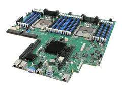 Intel Server Board S2600WFTR - Hovedkort Intel - Socket P - 2 Støttede CPU-er - C624 Chipset - USB 3.0 - 2 x 10 Gigabit LAN - innbygd grafikk