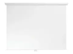 Multibrackets M Manual Projection Screen Projeksjonsskjerm - takmonterbar, veggmonterbar - 80" (203 cm) - 1:1 - Matte White - hvit