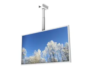 HI-ND Ceiling Casing 49" - Monteringssett (hylster) landskap - for digitalsignerings-LCD-panel - metall - hvit, RAL 9003 - skjermstørrelse: 49" - takmonterbar - for LG 49UH