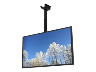 HI-ND Ceiling Casing 49" - Monteringssett (hylster) landskap - for digitalsignerings-LCD-panel - metall - svart, RAL 9005 - skjermstørrelse: 49" - takmonterbar - for LG 49UH