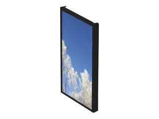 HI-ND Wall Casing PROTECT 32" Portrait - Monteringssett (hylster) for LCD-skjerm - polykarbonat - svart, RAL 9005 - skjermstørrelse: 32" - veggmonterbar