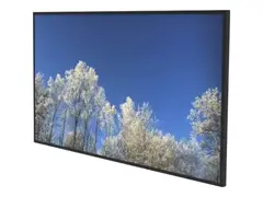 HI-ND Frontcover 43" - Frontdeksel for LCD-skjerm 43" - svart, RAL 9005 - for Samsung QB43B, QB43R-B, QH43B, QH43R, QM43R-A