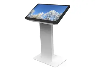 HI-ND Touch - Stativ - for LCD-skjerm metall - hvit - skjermstørrelse: 32" - plassering på gulv - for Samsung PM32F-BC