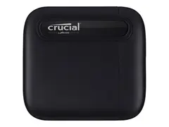 Crucial X6 - SSD - 1 TB - ekstern (bærbar) USB 3.1 Gen 2 (USB-C kontakt) - svart