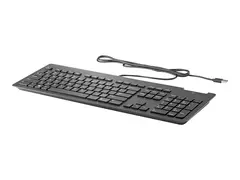 HP Business Slim - Tastatur - USB Norsk - svart - for HP 34, Z1 G9; Elite 800 G9; Pro 260 G9, 400 G9; ProOne 440 G9; ZBook Fury 15 G8, 17 G8