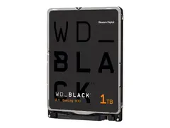 WD Black WD10SPSX - Harddisk - 1 TB intern - 2.5" - SATA 6Gb/s - 7200 rpm - buffer: 64 MB