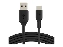 Belkin BOOST CHARGE - USB-kabel 24 pin USB-C (hann) til USB (hann) - 2 m - svart