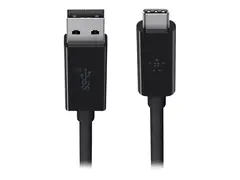 Belkin 3.1 USB-A to USB-C Cable - USB-kabel USB-type A (hann) til 24 pin USB-C (hann) - USB 3.1 - 91.4 cm - svart