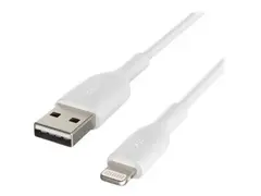 Belkin BOOST CHARGE - Lightning-kabel Lightning hann til USB hann - 2 m - hvit