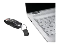 Kensington VeriMark Fingerprint Key (Designed for Surface) Fingeravtrykksleser - USB - svart