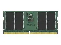 Kingston - DDR5 - sett - 64 GB: 2 x 32 GB SO DIMM 262-pin - 4800 MHz / PC5-38400 - CL40 - 1.1 V - ikke-bufret - ikke-ECC - for ASUS ROG Flow X16; ROG Strix SCAR 17 SE; Dell Inspiron 16; Precision 34XX, 7770