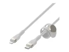 Belkin BOOST CHARGE - Lightning-kabel 24 pin USB-C hann til Lightning hann - 2 m - hvit