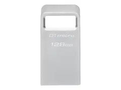 Kingston DataTraveler Micro - USB-flashstasjon 128 GB - USB 3.2 Gen 1