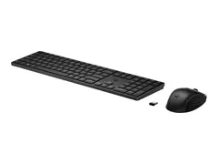 HP 655 - Tastatur- og mussett - trådløs - 2.4 GHz Pan Nordic - svart - for Pro x360 Fortis 11 G9 Notebook; ProBook 445 G9 Notebook