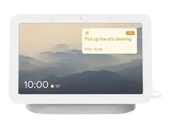 Google Nest Hub (2nd Gen) - Smart display LCD 7" - trådløs - Wi-Fi, Bluetooth - kritt