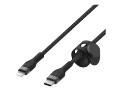 Belkin BOOST CHARGE - Lightning-kabel 24 pin USB-C hann til Lightning hann - 2 m - svart
