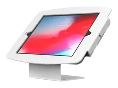 Compulocks iPad Pro 11" (1-4th Gen) Space Enclosure Counter Stand or Wall Mount Innhegning - for nettbrett - låsbar - høyverdig aluminium - hvit - skjermstørrelse: 11" - veggmonterbar, overflatemonterbar, skranketopp - for Apple 11-inch iPad Pro (1. generasjon, 2. generasjon, 3. generasjon, 4. generasjon)
