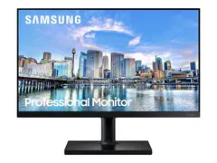 Samsung F27T450FQR - T45F Series LED-skjerm - 27" - 1920 x 1080 Full HD (1080p) @ 75 Hz - IPS - 250 cd/m² - 1000:1 - 5 ms - 2xHDMI, DisplayPort - svart