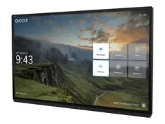 Avocor AVG-7560 - 75" Diagonalklasse G Series LED-bakgrunnsbelyst LCD-skjerm interaktiv - med pekeskjerm (multiberørings) - 4K UHD (2160p) 3840 x 2160 - direktebelyst LED