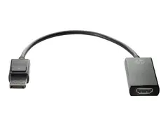HP - Video adapter - DisplayPort hann til HDMI hunn 4K-støtte - for Elite t655; Pro t550; Workstation Z4 G5, Z6 G5
