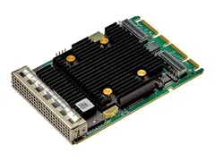 Broadcom MegaRAID 9562-16i - Diskkontroller 16 Kanal - SATA 6Gb/s / SAS 12Gb/s / PCIe 4.0 (NVMe) - RAID RAID 0, 1, 5, 6, 10, 50, 60 - PCIe 4.0 x8