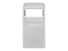 Kingston DataTraveler Micro - USB-flashstasjon 256 GB - USB 3.2 Gen 1