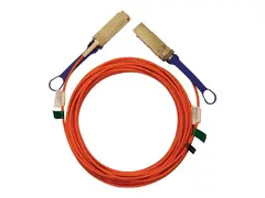 Mellanox 40 Gb/s Active Optical Cable - Fibre Channel-kabel QSFP+ til QSFP+ - 10 m