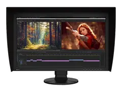 EIZO ColorEdge CG2700X - CG Series - LED-skjerm 27" - 3840 x 2160 4K - IPS - 500 cd/m² - 1450:1 - 13 ms - HDMI, DisplayPort, USB-C - med 6-måneders Zero Bright Pixels-garanti