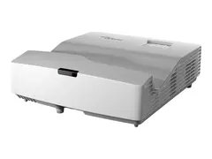 Optoma W340UST - DLP-projektor 3D - 4000 lumen - WXGA (1280 x 800) - 16:10 - 720p - ultrakortkast fast linse - LAN