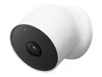Google Nest Cam - Nettverksovervåkingskamera utendørs, innendørs - værbestandig - farge (Dag og natt) - 2 MP - 1920 x 1080 - 1080p - lyd - trådløs - Wi-Fi - H.264