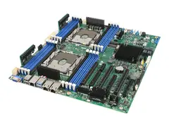 Intel Server Board S2600STQR - Hovedkort SSI EEB - Intel - Socket P - 2 Støttede CPU-er - C628 Chipset - USB 3.0 - 2 x 10 Gigabit LAN - innbygd grafikk